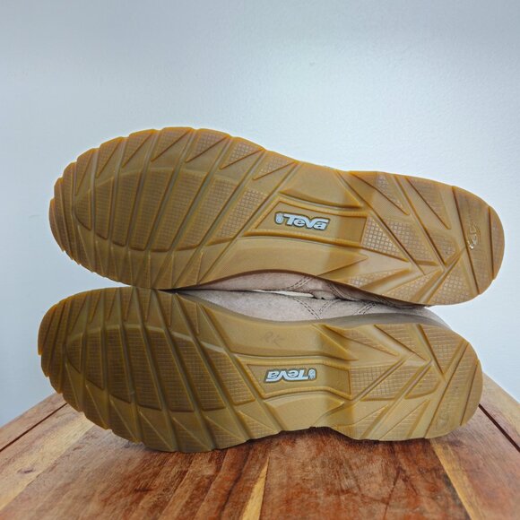 Teva De La Vina Women's Ankle Boots Suede Desert Taupe Size 9 - Picture 7 of 9